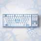 Water Colored Love 104+40 PBT Dye-subbed Keycaps Set for Cherry MX Mechanical Gaming Keyboard